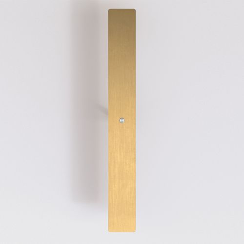 Divar Wandlamp - 50 cm - Geborsteld messing
