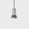 Donya Onyx Trapeze Hanglamp - Gemixte kap - Geborsteld roestvrij staal