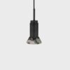 Donya Onyx Trapeze Hanglamp - Gemixte kap - Zwart PVD