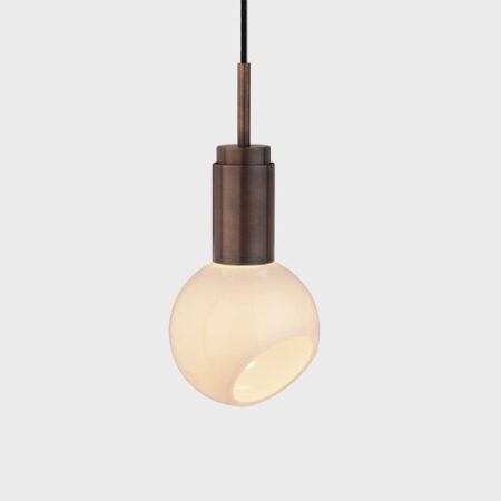 Donya Sphere Hanglamp - Gebruind messing