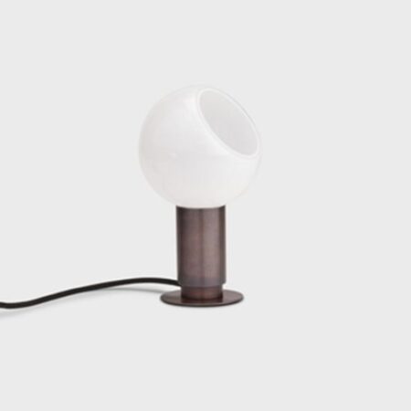 Donya Sphere Tafellamp - Gebruind messing