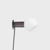 Donya Sphere Wandlamp - Gebruind koper