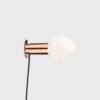 Donya Sphere Wandlamp - Gepolijst koper