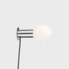 Donya Sphere Wandlamp - Gepolijst roestvrij staal