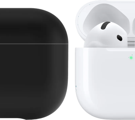 Apple AirPods 4 Active Noise Cancellation + BlueBuilt Hoesje
