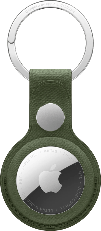Apple AirTag FineWoven Sleutelhanger Groen