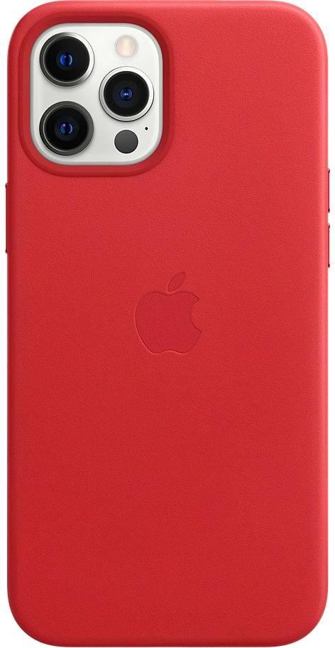 Leren case iPhone 12 Pro Max rood