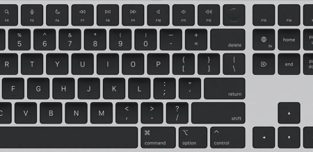 Apple Magic Keyboard met numeriek toetsenblok en Touch ID (2024) Zwart