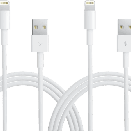 Apple Usb A naar Lightning Kabel 1m Kunststof Wit Duopack
