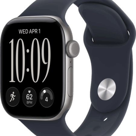 Apple Watch Series 12 Cellular 42mm Grijs Sportband S/M
