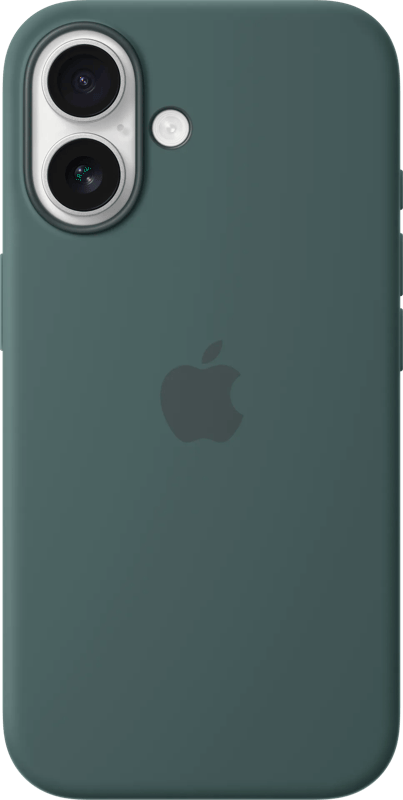 Apple iPhone 16 Back Cover met MagSafe Blauwgroen
