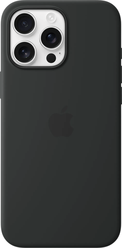 Apple iPhone 16 Pro Max Back Cover met MagSafe Zwart