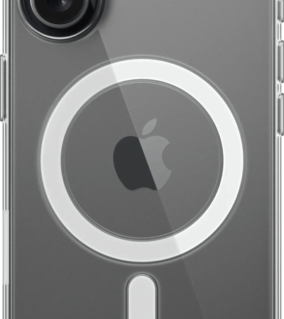 Apple iPhone 17 Back Cover met MagSafe Transparant
