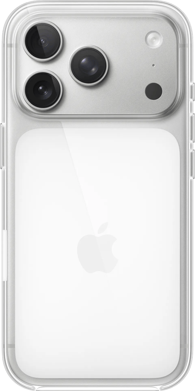 Apple iPhone 17 Pro Back Cover met MagSafe Transparant