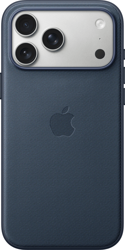 Apple iPhone 17 Pro Max TechWoven Back Cover met MagSafe Blauw