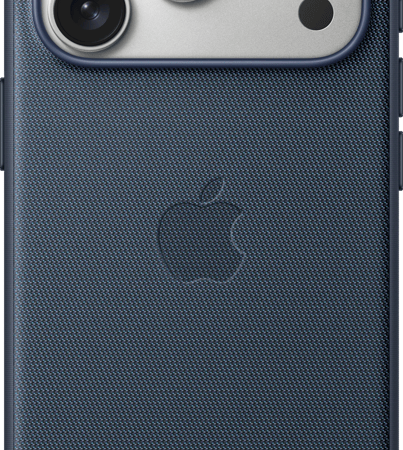 Apple iPhone 17 Pro TechWoven Back Cover met MagSafe Blauw