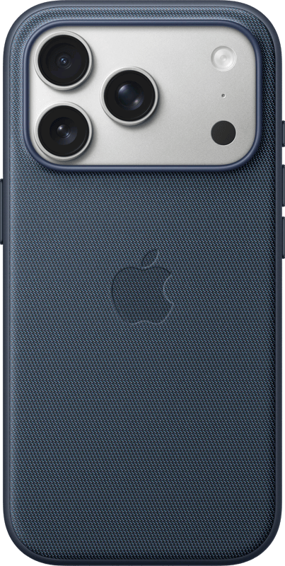 Apple iPhone 17 Pro TechWoven Back Cover met MagSafe Blauw