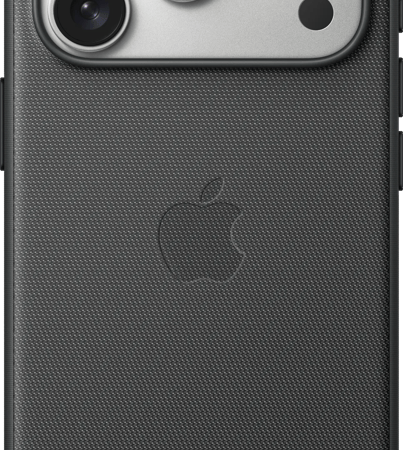 Apple iPhone 17 Pro TechWoven Back Cover met MagSafe Zwart
