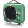 Ariete Vintage Draagbare Mini Heater en Ventilator - Groen | Ariete by De'Longhi