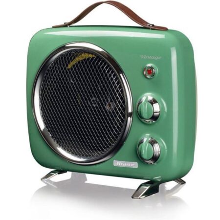 Ariete Vintage Draagbare Mini Heater en Ventilator - Groen | Ariete by De'Longhi