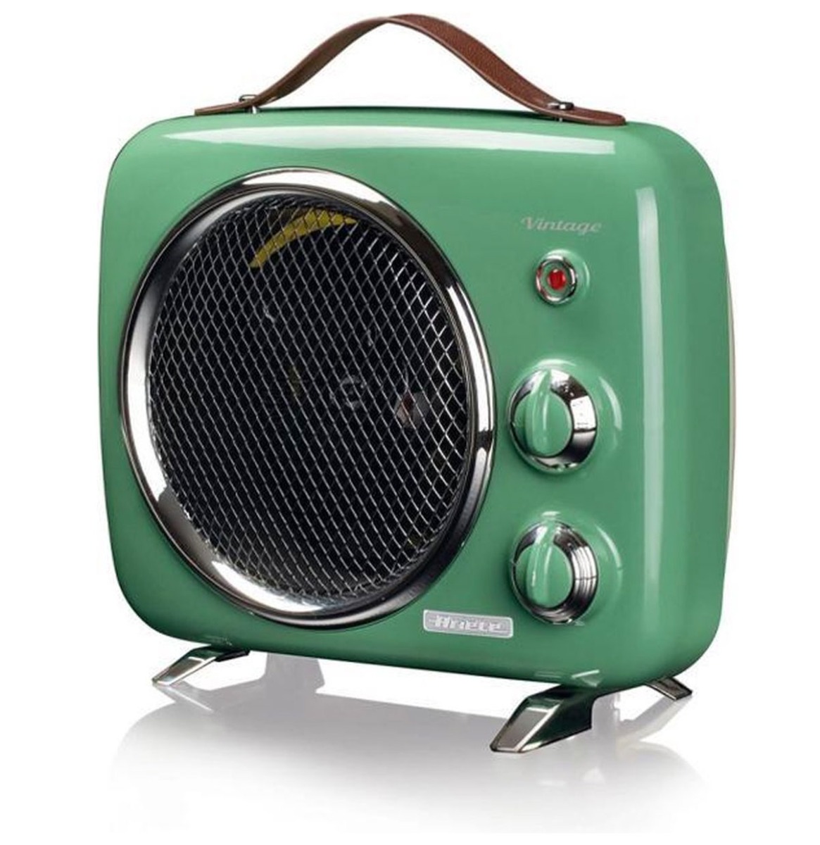 Ariete Vintage Draagbare Mini Heater en Ventilator - Groen | Ariete by De'Longhi
