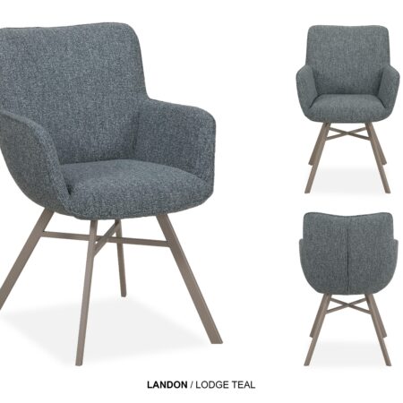 Armstoel Landon poot A / B / C / D