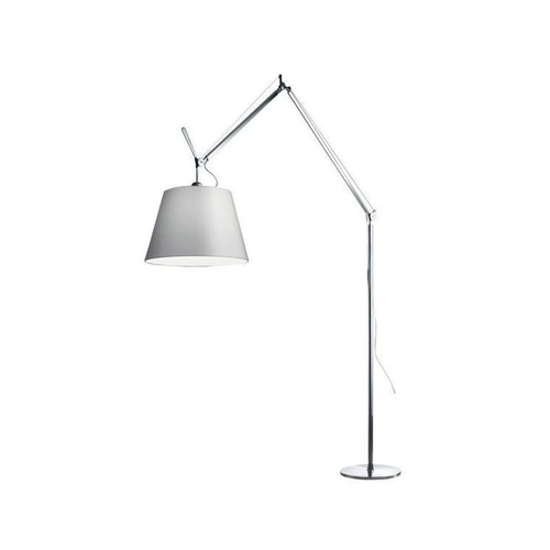 Tolomeo Mega Terra Vloerlamp 42 cm - Grijs Satijn