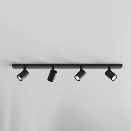Ascoli Four Bar Spot - Mat zwart