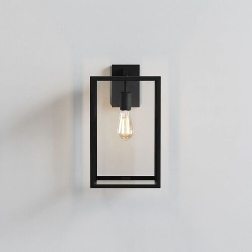 Box Lantern 450 Buiten Wandlamp - Zwart