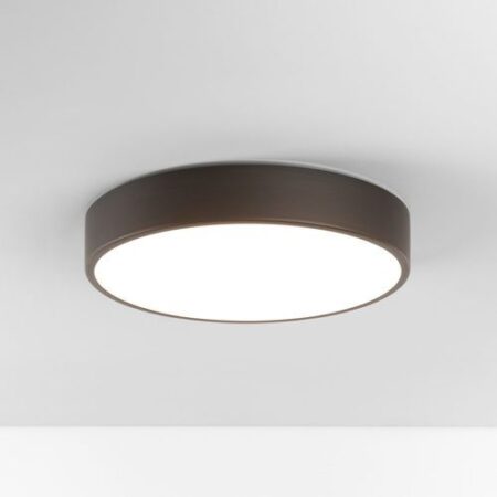 Mallon LED Plafondlamp/Wandlamp - Brons