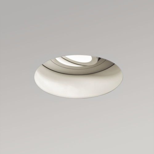 Trimless Round Adjustable Spot - Wit