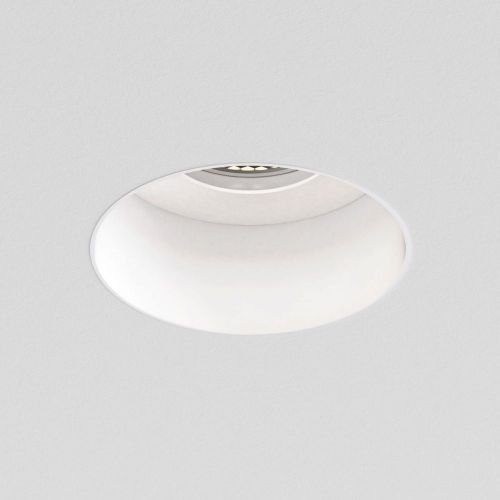 Trimless Slimline Round Fixed Spot - Wit