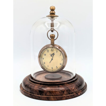 Authentic Models Bell Jar Clock | Authentic Models
