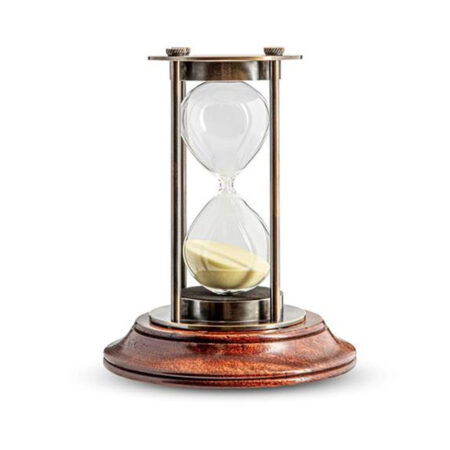 Authentic Models Bronzed 30 minutes hourglass | Authentic Models