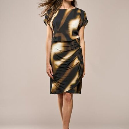 Avery Print Rok Olijfgroen / Multi