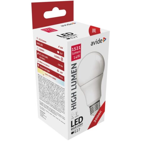 Avide LED lamp E27 14W 3000K WW 1521lm | Avide