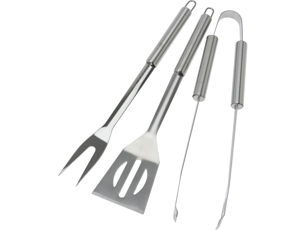 BBQ gereedschapset 3-delig RVS | BBQ