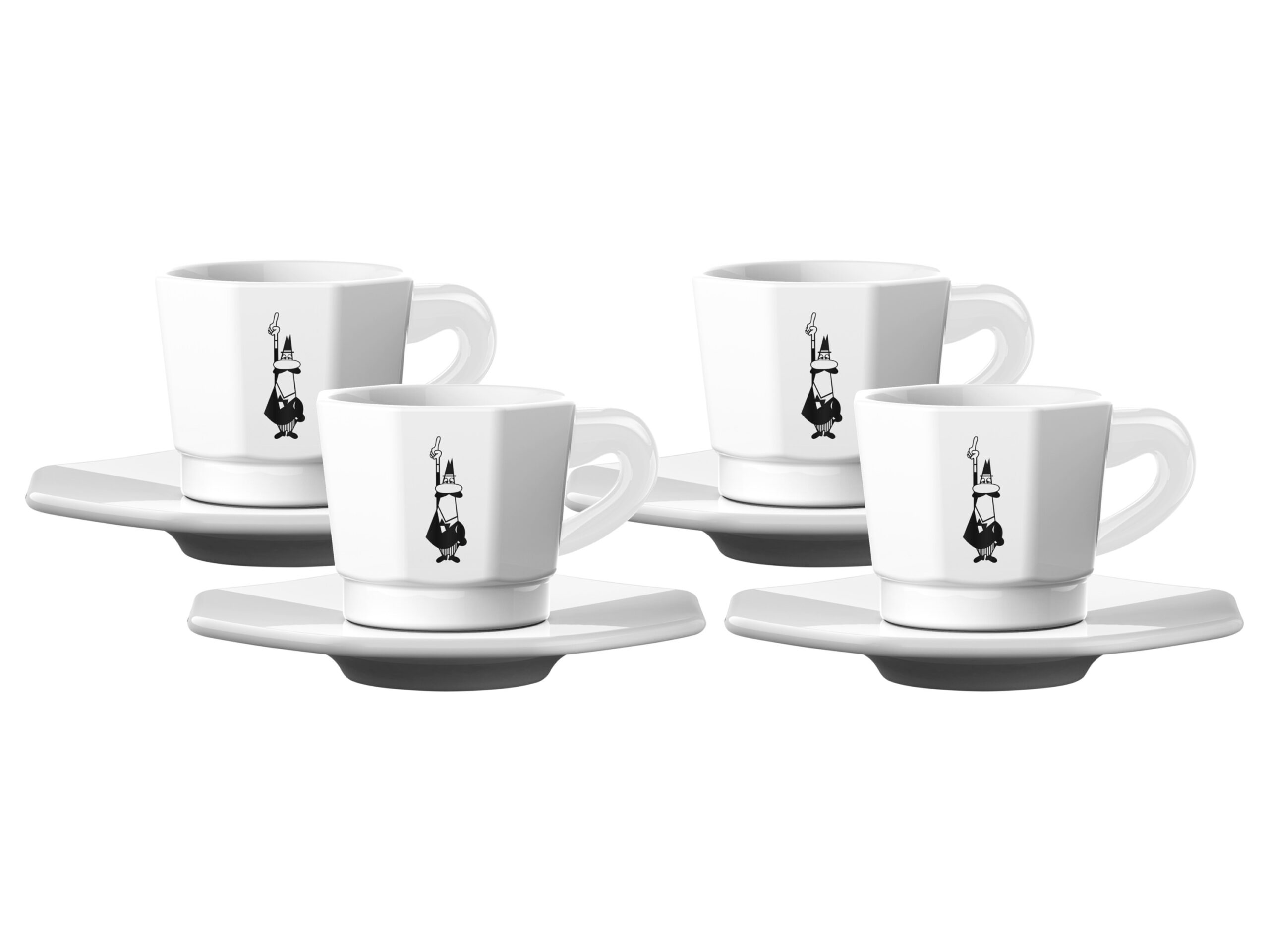 Set van 4 espressokopjes