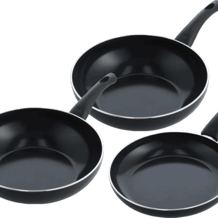 BK Brilliant Koekenpannenset 24 + 28 cm + Wokpan