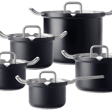 BK-Q-Linair Master Glas Black Pannenset 5-delig