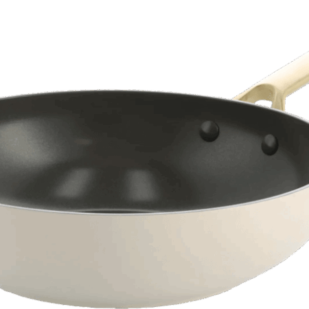 BK Sublime wokpan 28 cm Cream