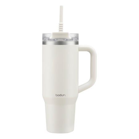 Thermosbeker Travelmug (wit/crème)