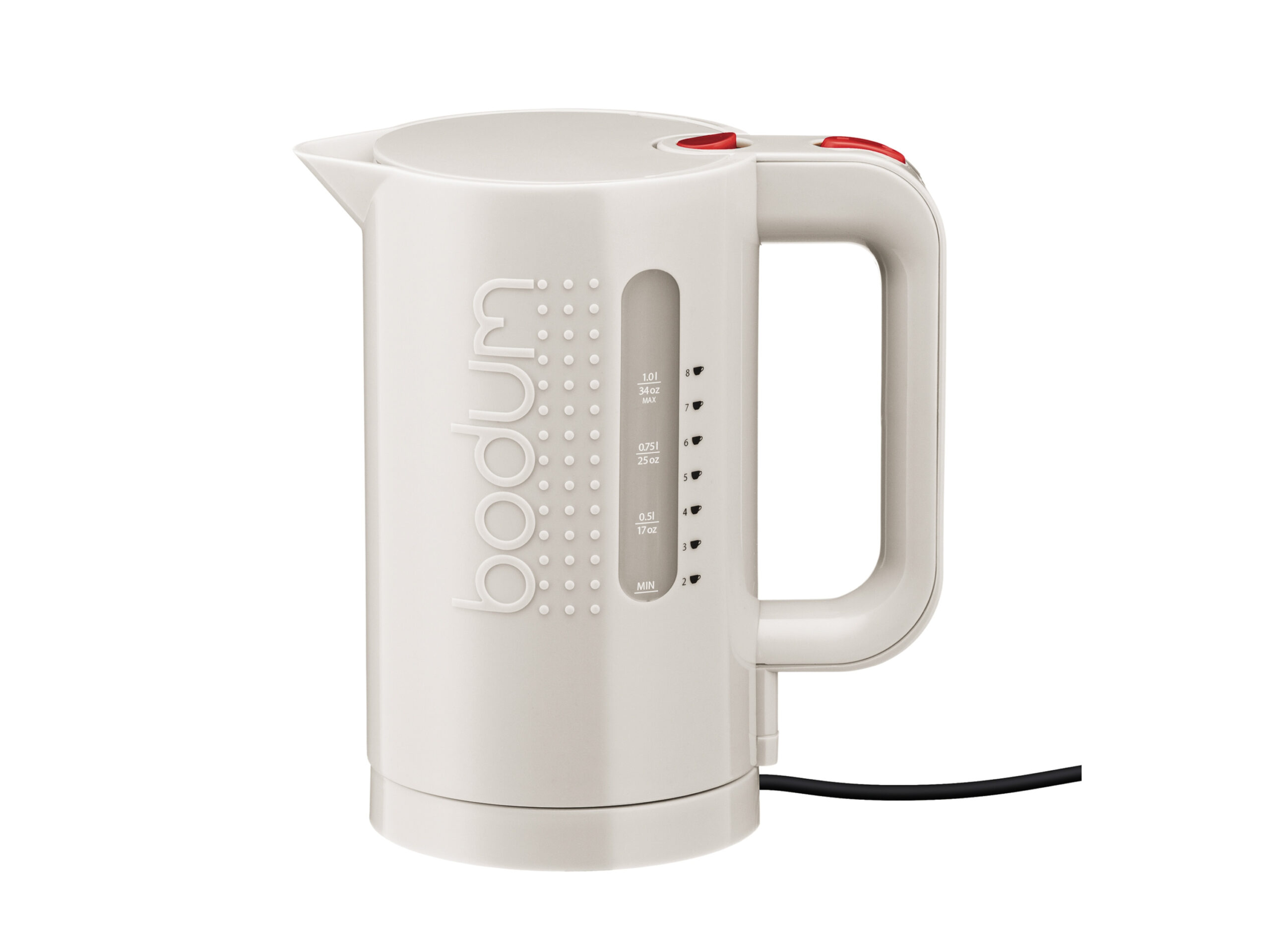 Waterkoker Bistro 1 L (Crèmewit)