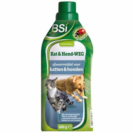 BSI Kat & hond-weg strooikorrels 600gr. | BSI