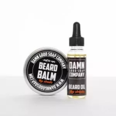 Baardolie & Baardbalsem “The Streets” van Damn Good Soap Company | MegaGadgets.nl