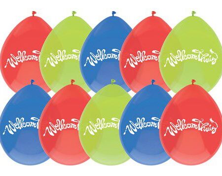 Ballonnen 10st Welkom Thuis | Haza