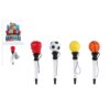 Balpen met sportbal 18cm | Merkloos