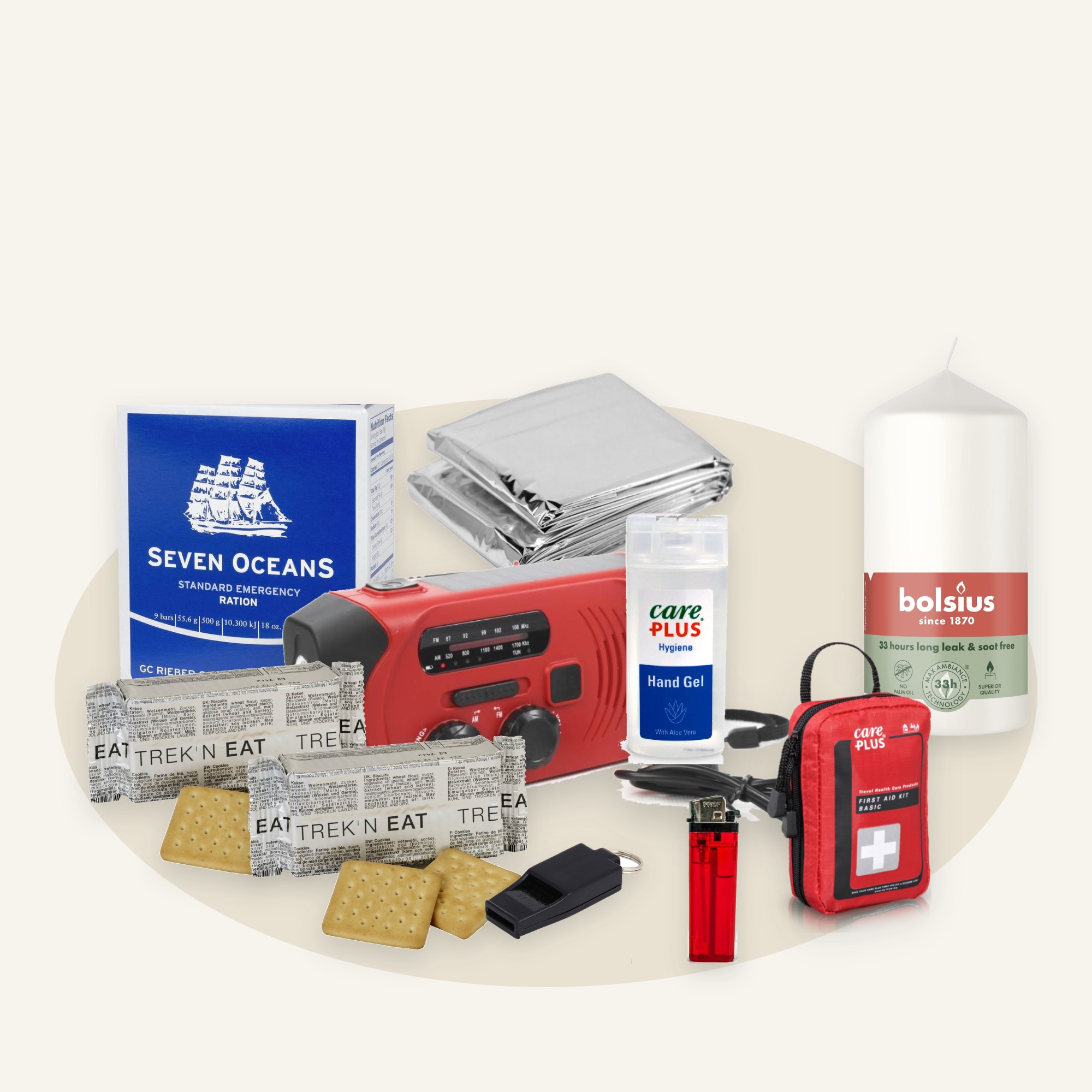 Basis Noodpakket 72 uur + checklist |