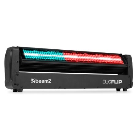 BeamZ DuoFlip dubbelzijdig lichteffect - Moving bar met beam & strobe | BeamZ