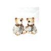 Beeld Beer met strik 8x7x9cm | Mansion Atmosphere